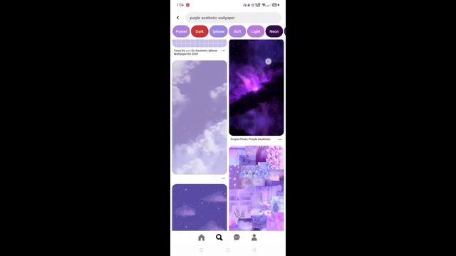 HOW TO MAKE AESTHETIC WALLPAPER USING PINTEREST 1 смотреть онлайн