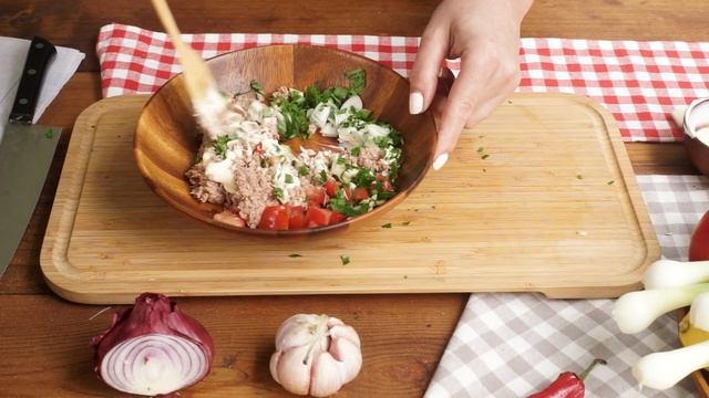 Без мяса. Необычный рецепт кабачков фаршированных тунцом. Потрясающее блюдо смотреть онлайн