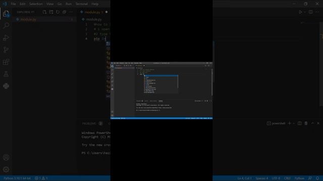 TIP#1 HOW TO INSTALL MODULES IN PYTHON смотреть онлайн