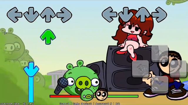 FRIDAY NIGTH FUNKY VS BAD PIGGIES. смотреть онлайн