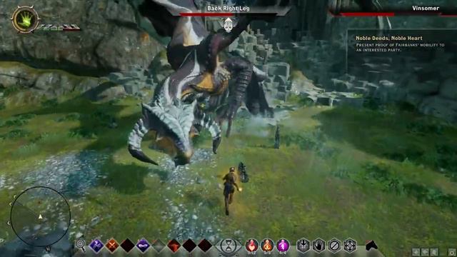 Dragon Age: Inquisition - Assassin Spec Rogue Solos Vinsomer on Nightmare смотреть онлайн