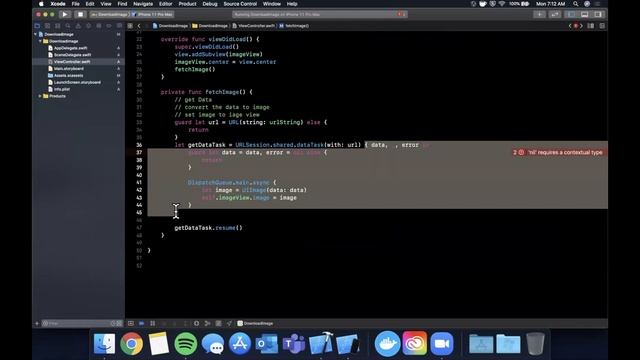 Swift 5: Download Image from URL + SDWebImage (Xcode 11, 2020) - iOS Development смотреть онлайн