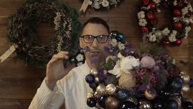 Крутая идея зимнего букета. смотреть онлайн