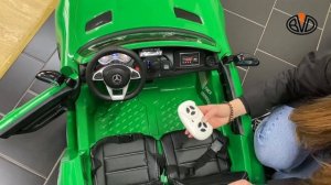 Детский электромобиль Mercedes-benz GTR - обзор