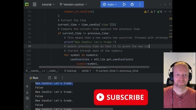 Build Your Own MetaTrader Python Trading Bot: Never Miss A Candlestick смотреть онлайн