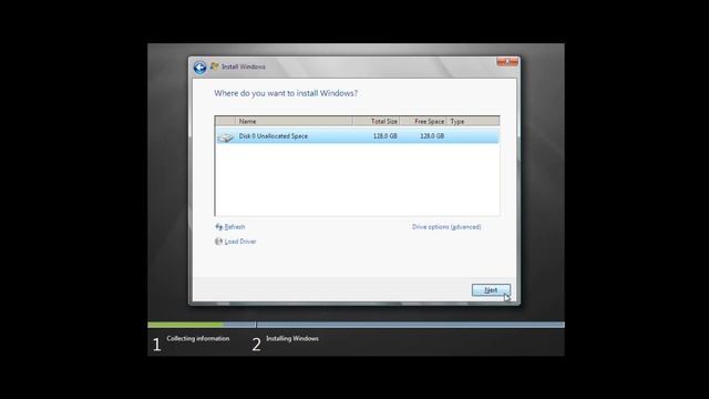 Установка Windows Server 2008 R2 build 6801 на VirtualBox смотреть онлайн