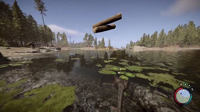The fastest way to move logs to the Island in Sons of the forest!! смотреть онлайн