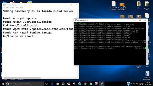 Raspiberry Pi: Creating Personal Cloud using Tonido смотреть онлайн