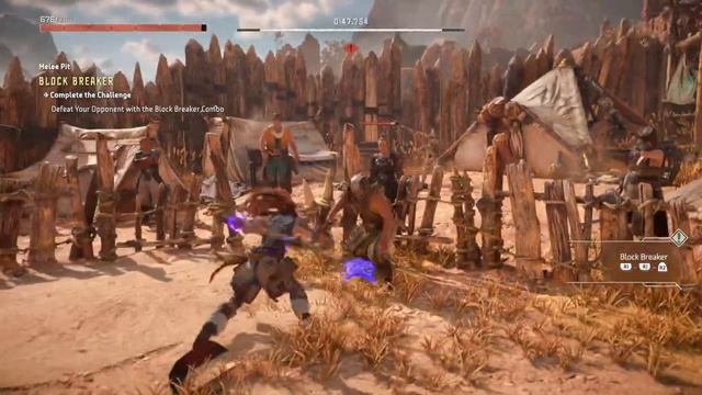 Horizon Forbidden West (PS4) - 168, Melee Pit - Chainscrape (Challenge, Block Breaker) смотреть онлайн