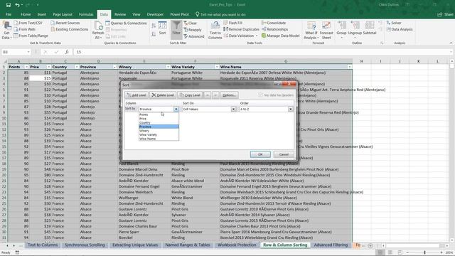 EXCEL PRO TIP: Multi-Level Row & Column Sorting смотреть онлайн