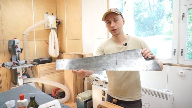 Восcтановление антикварной ножовки disston смотреть онлайн