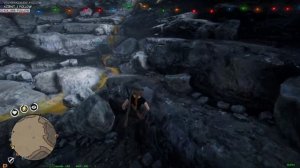 Red Dead Online Естественная пещера на озере Elysian Pool