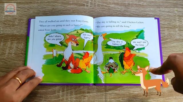 Chicken Licken | Kids Stories | Read Aloud | English and Malayalam смотреть онлайн