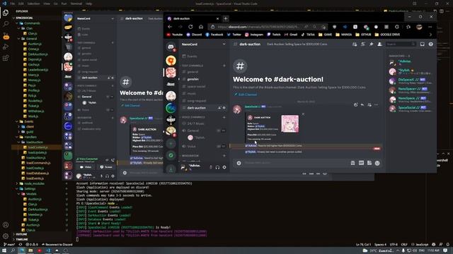 Review | Discord DarkAuction-Role System [JavaScript] (ไทย) смотреть онлайн