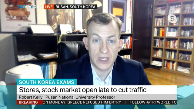 South Korea Exams: Robert Kelly, Pusan National University Professor смотреть онлайн