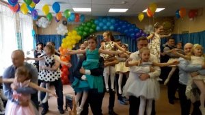 Танец с папами. Выпускной в детском садике. 28.04.2017