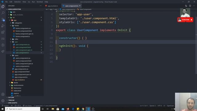 50. Passing and Fetching Parameters to Routes using ActivatedRoute snapshot in Angular. смотреть онлайн