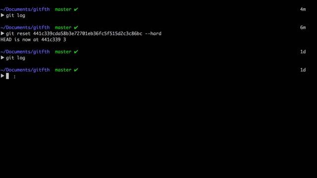 지옥에서 온 GIT : 과거로 돌아가기 (reset) смотреть онлайн