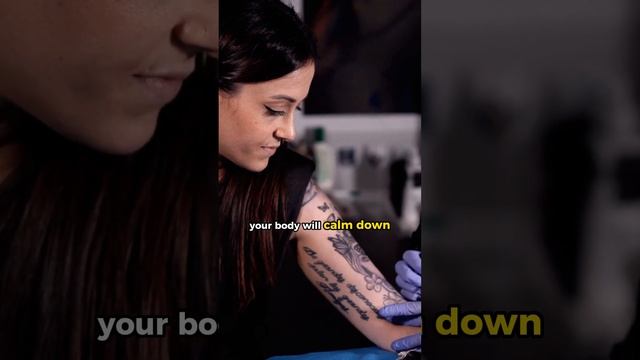 The most painful place to get a tattoo #shorts смотреть онлайн