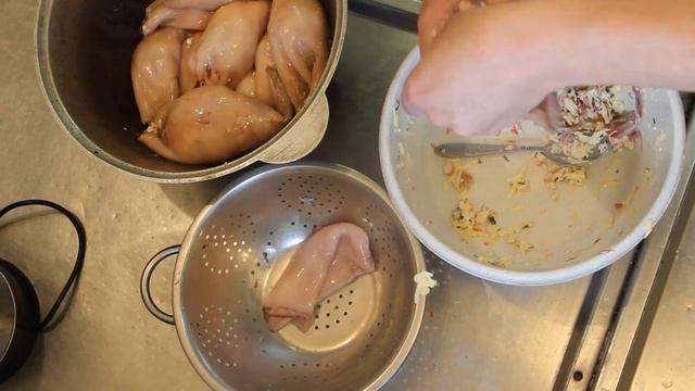 Фаршированный кальмар Как я фарширую кальмары Комплексное меню смотреть онлайн