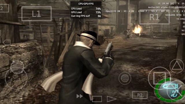 AetherSX2 Build alpha-2157 Emulador de Android, Resident Evil 4 Playstation 2, Snapdragon 855 !! смотреть онлайн