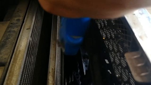 Продувка радиаторов