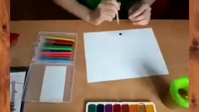 Занятие по рисованию красками методом Монетепии и надувания. Герасимова Аида Афанасьевна. смотреть онлайн