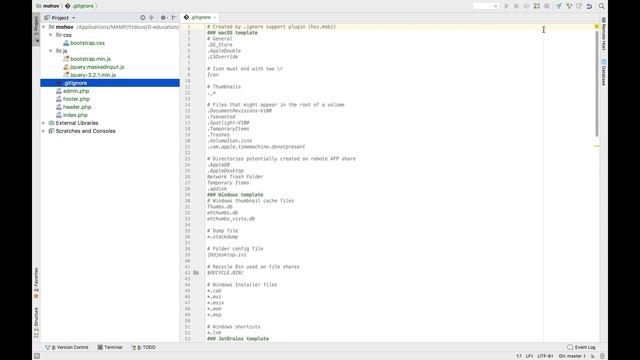Phpstorm + git смотреть онлайн