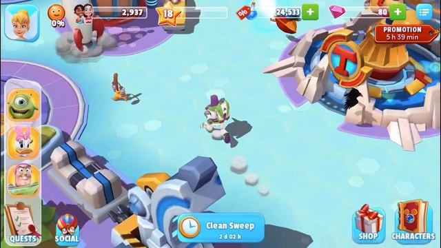 Disney Magic Kingdoms - Gameplay Walkthrough Part 22 - Level 17-18 (iOS, Android)