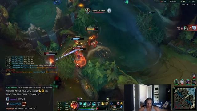 TYLER1: BULLYING LOW ELO WITH FIRST TIME ZERI смотреть онлайн