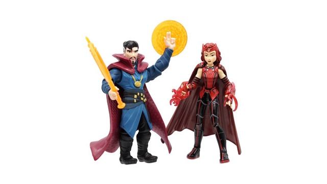 Dr. Strange & Scarlet Witch Action Disney Infinity Inspired "Toybox” Figure Set смотреть онлайн