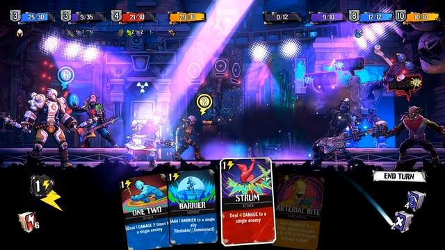 Amazing Cards game with Colorful Arts and Beautiful Music | Power Chord demo gameplay смотреть онлайн
