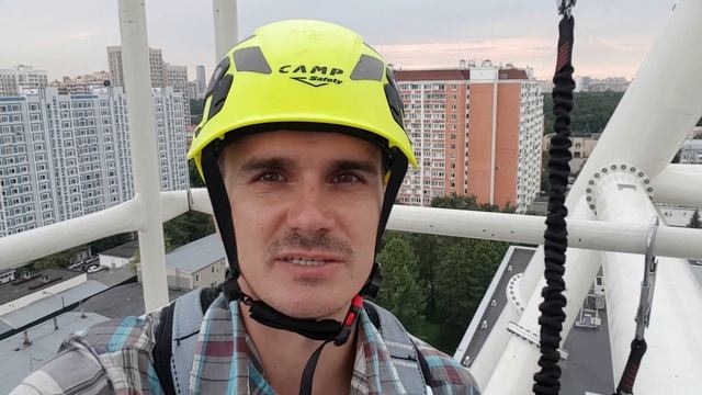 Монтаж колеса обозрения! смотреть онлайн