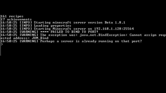 Serverfehler "failed to bind to port" смотреть онлайн