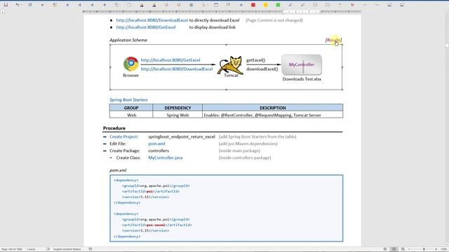 Spring Boot - Quick Start: 4.2 Endpoints - Part 4 - Download Excel смотреть онлайн