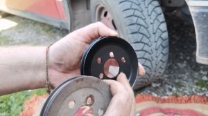 Пассат б3. Замена шкива, нашли нюансы. Пищит ремень.