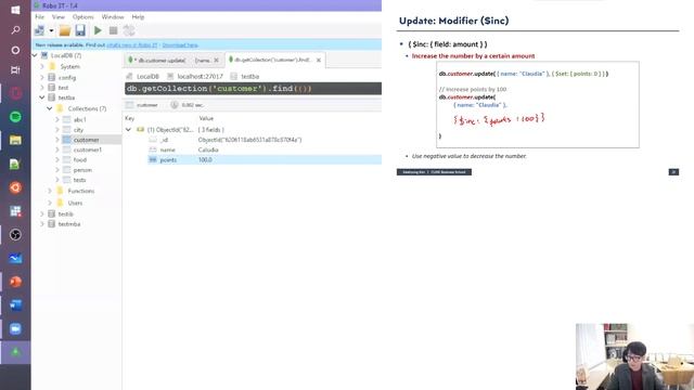 Designing an Update query in MongoDB смотреть онлайн
