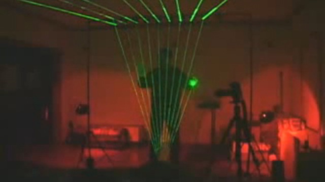 Лазерная арфа