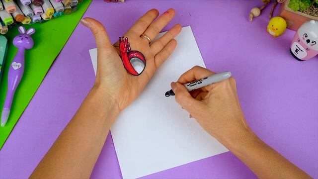 Невероятный ФОКУС с рисунком Роблокс Радужные друзья смотреть онлайн