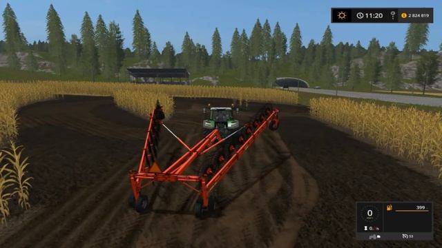 Farming Simulator 2017 обзор: Мода "Rhino Rake v 1.0" смотреть онлайн