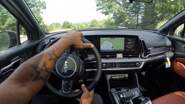 2023 Kia Sportage SX - POV Test Drive смотреть онлайн