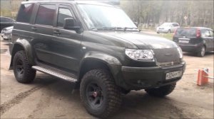 Расширители колесных арок для УАЗ Патриот