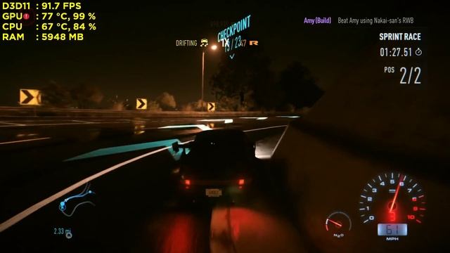 Need for Speed (2015) | i5-7600k + GTX 970 Gameplay смотреть онлайн