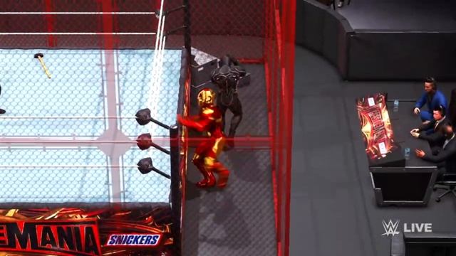 WWE 2K20 | Iron Man vs Batman EPIC Hell in a Cell Gameplay ? смотреть онлайн