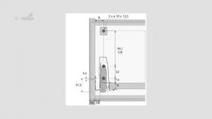 Как правильно рассчитать, разметить и установить фасад выдвижного ящика InnoTech Atira от Hettich