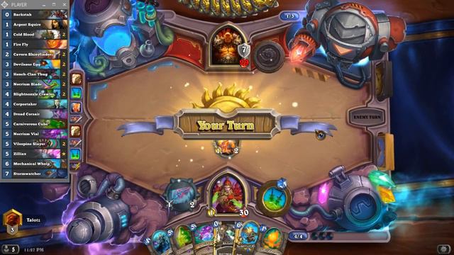 [Hearthstone] Deathrattle Rogue No Commentary(2018/10/30) смотреть онлайн