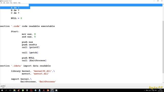 FASM. Логический тип данных. Логические команды or, xor, and, not, test. #5 смотреть онлайн