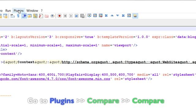 How to Compare two files using Notepad++ смотреть онлайн