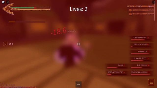 [YBA] star platinum the world + pluck wtf combo??? смотреть онлайн