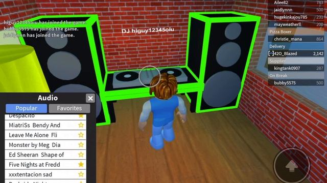 DJ SET ROBLOX WORK AT A PIZZA PLACE! | NotShloak RBLX смотреть онлайн